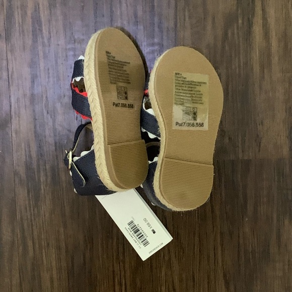 Janie and Jack Ric Rac cross strap Espadrille - Picture 13 of 16